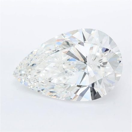 Lab Grown Diamond 9,75Ct F-VVS2 Pear - IGILG737597779 1
