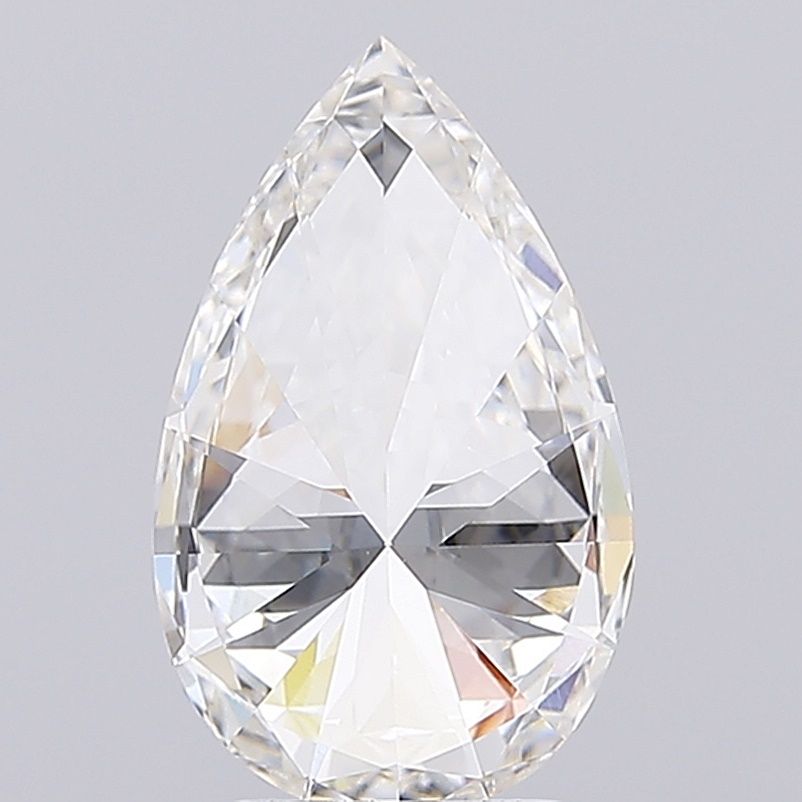 Lab Grown Diamond 3,55Ct F-VVS2 Pear - IGILG669401042 1