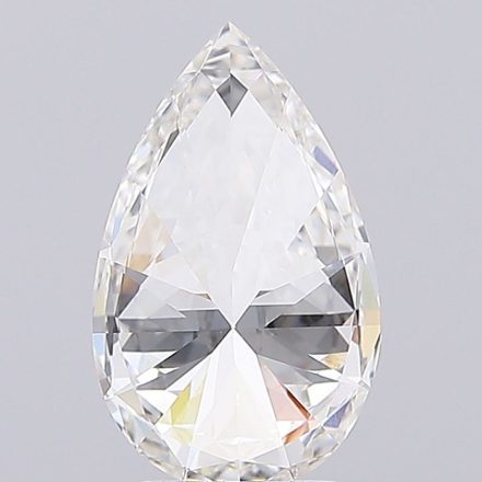 Lab Grown Diamond 3,55Ct F-VVS2 Pear - IGILG669401042 1