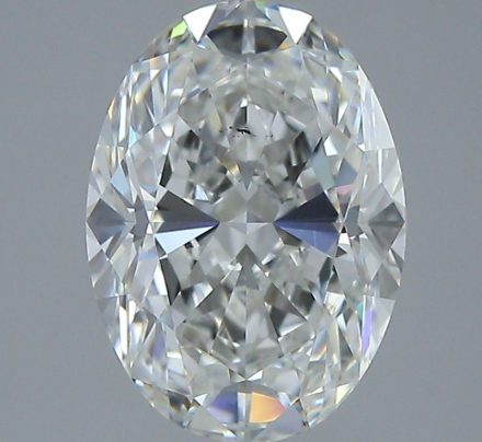 Diamond Natural 1,9Ct G-SI1 Oval - GIA7558894384 1