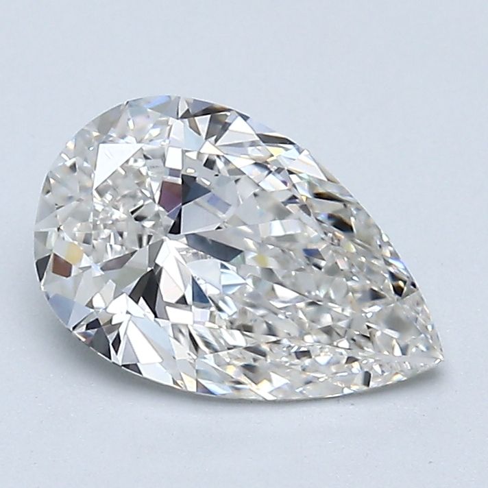 Diamond Natural 1,3Ct H-VS1 Pear - GIA5232833540 1