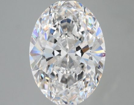 Lab Grown Diamond 3,73Ct D-VVS2 Oval - IGILG809648852 1