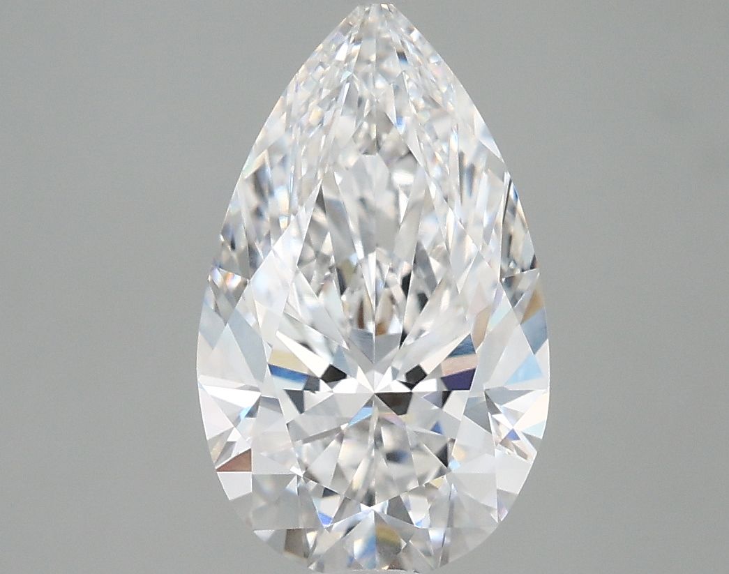 Lab Grown Diamond 2,68Ct D-VVS2 Pear - IGILG806613121 1