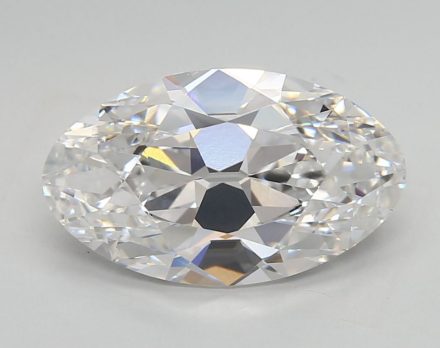 Lab Grown Diamond 4,09Ct D-VVS2 Oval - IGILG773659089 1