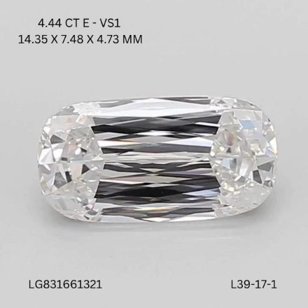 Lab Grown Diamond 4,44Ct E-VS1 Cushion - IGILG831661321 1