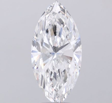 Lab Grown Diamond 5,8Ct E-VVS2 Marquise - IGILG836623678 1