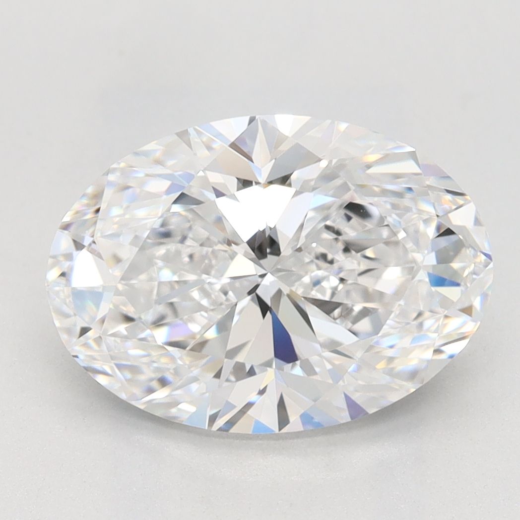 Lab Grown Diamond 2,73Ct D-VVS1 Oval - GIA1498297242 1