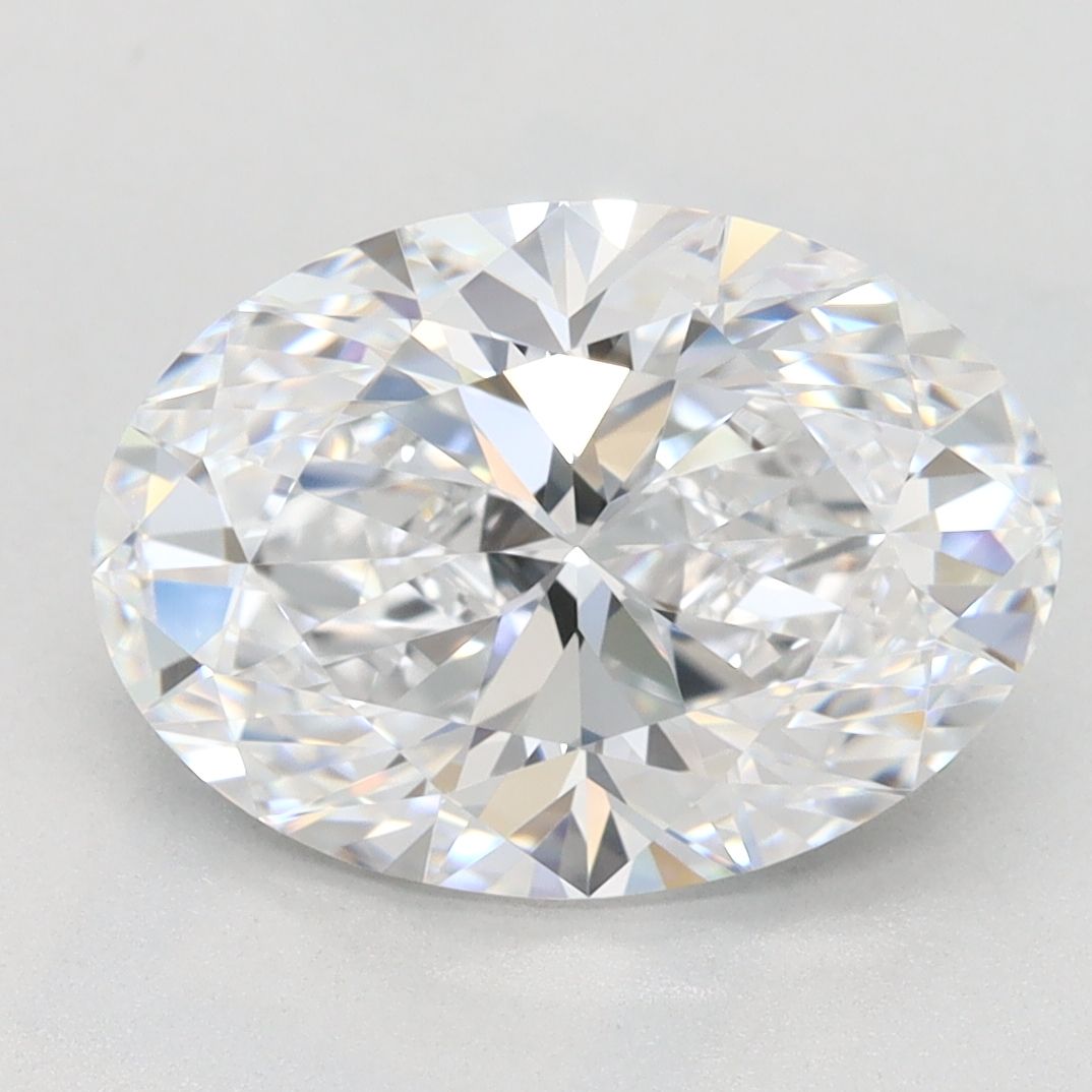 Lab Grown Diamond 3,14Ct D-VVS1 Oval - GIA6501423629 1
