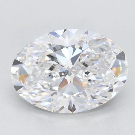 Lab Grown Diamond 3,13Ct D-VVS1 Oval - GIA2508672470 1