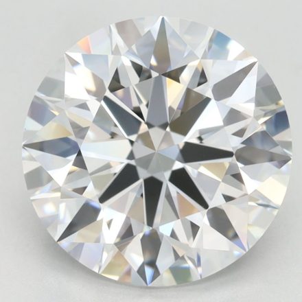 Lab Grown Diamond 4,16Ct D-VVS1 Round - GIA7492528864 1