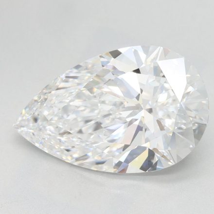 Lab Grown Diamond 2,84Ct D-VVS1 Pear - GIA2508108492 1