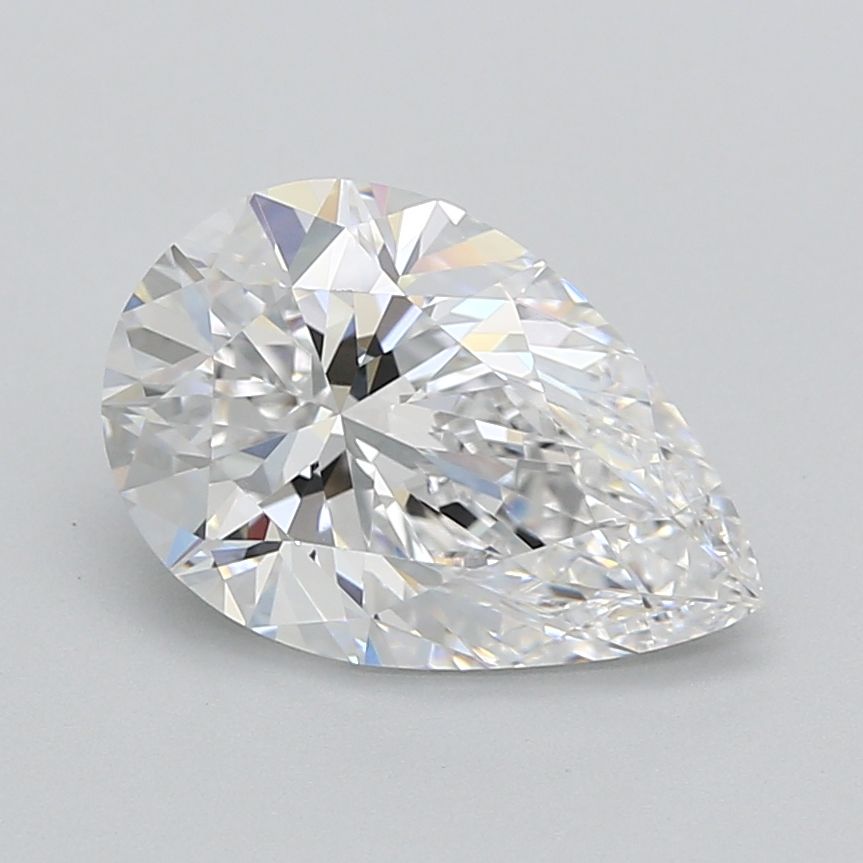 Lab Grown Diamond 3,03Ct D-VVS1 Pear - GIA6532318988 1