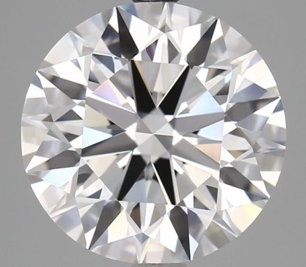 Lab Grown Diamond 4Ct D-VVS1 Round - GIA5232746740 1