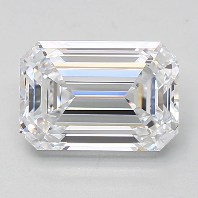Lab Grown Diamond 2,52Ct D-VVS1 Emerald - GIA6532298143 1