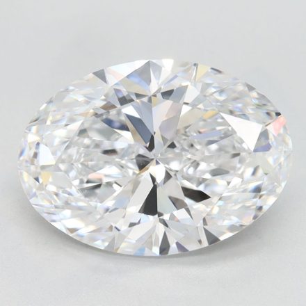 Lab Grown Diamond 3,19Ct D-VVS1 Oval - GIA3495504804 1