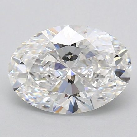 Lab Grown Diamond 3,05Ct D-VVS1 Oval - GIA7522927073 1