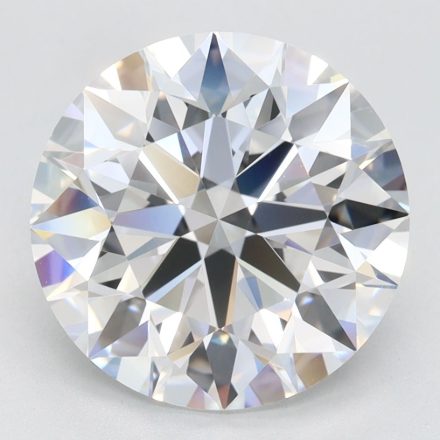 Lab Grown Diamond 4,18Ct D-VVS1 Round - GIA1488536136 1