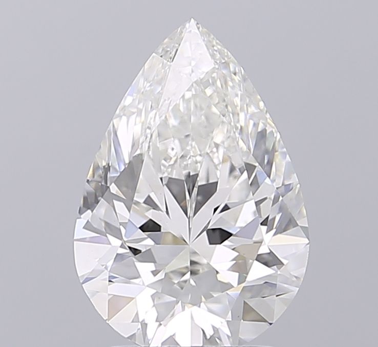 Lab Grown Diamond 2,52Ct G-VVS2 Pear - IGILG828617122 1