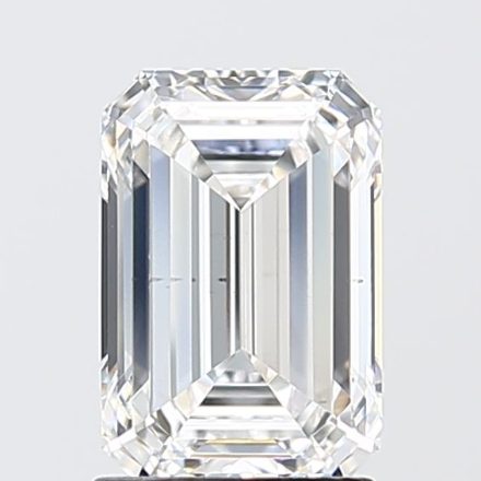 Lab Grown Diamond 2,02Ct D-VS2 Emerald - IGILG825664061 1