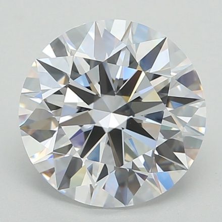 Lab Grown Diamond 3,42Ct D-VVS1 Round - GIA1232744019 1