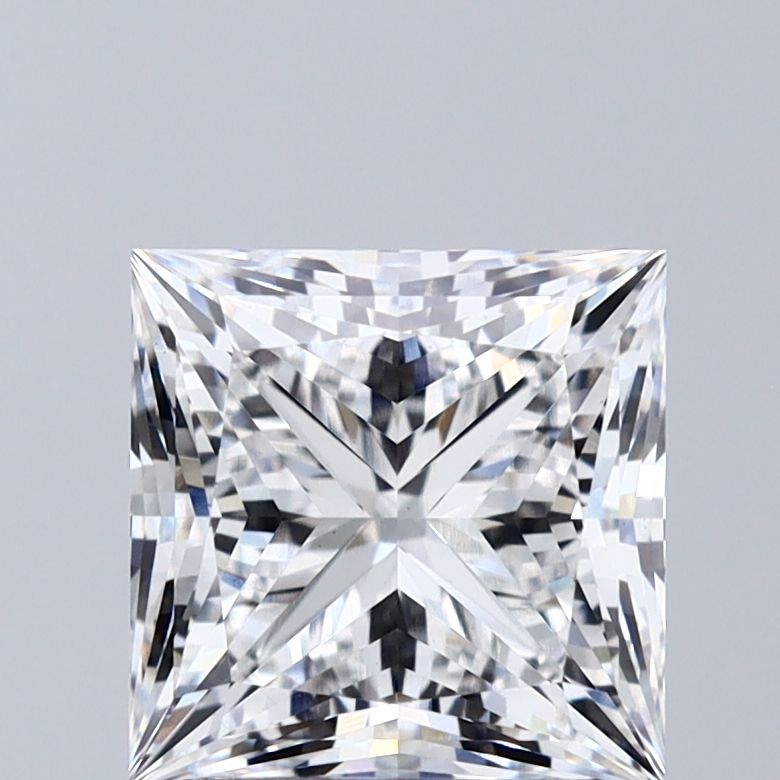 Lab Grown Diamond 3,08Ct D-VS1 Princess - IGILG689509940 1