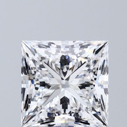 Lab Grown Diamond 3,08Ct D-VS1 Princess - IGILG689509940 1