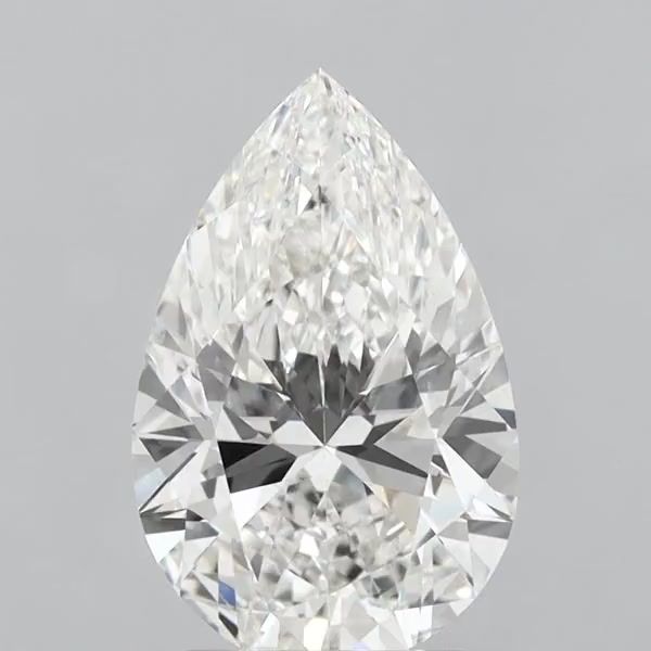 Lab Grown Diamond 3,03Ct F-VVS2 Pear - IGILG833693255 1
