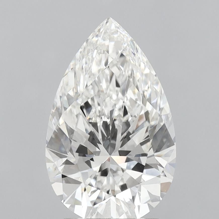 Lab Grown Diamond 3,05Ct F-VVS2 Pear - IGILG833692911 1