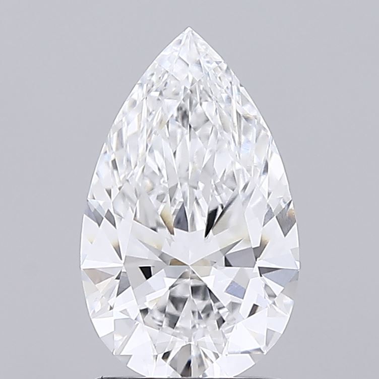 Lab Grown Diamond 1,58Ct D-VVS2 Pear - IGILG769623230 1
