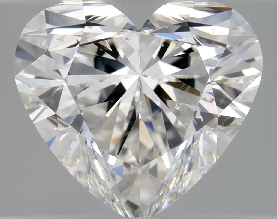 Diamond Natural 0,91Ct G-SI2 Heart - GIA7551480888 1