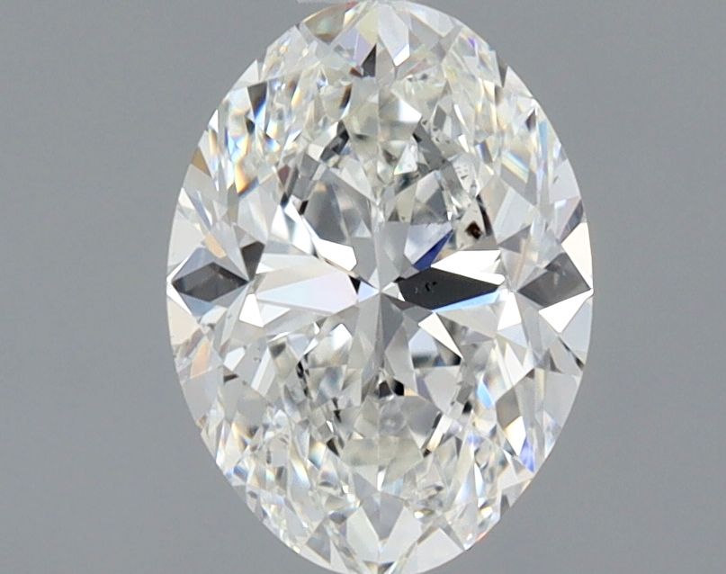 Diamond Natural 0,91Ct F-SI1 Oval - GIA2557324846 1