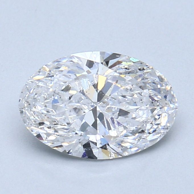 Diamond Natural 1,2Ct D-SI2 Oval - GIA2556001301 1