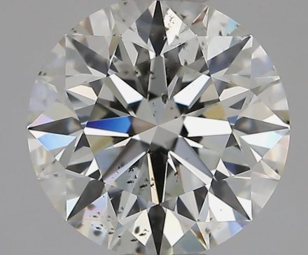 Diamond Natural 1,51Ct I-SI2 Round - GIA2556429504 1