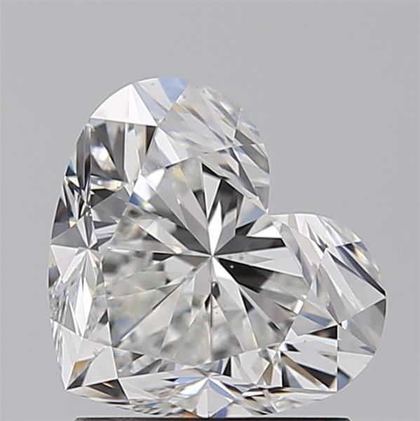 Diamond Natural 1,5Ct F-VS2 Heart - GIA5543632593 1