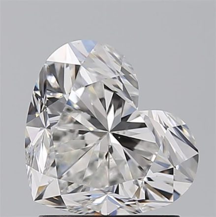 Diamond Natural 1,5Ct F-VS2 Heart - GIA5543632593 1