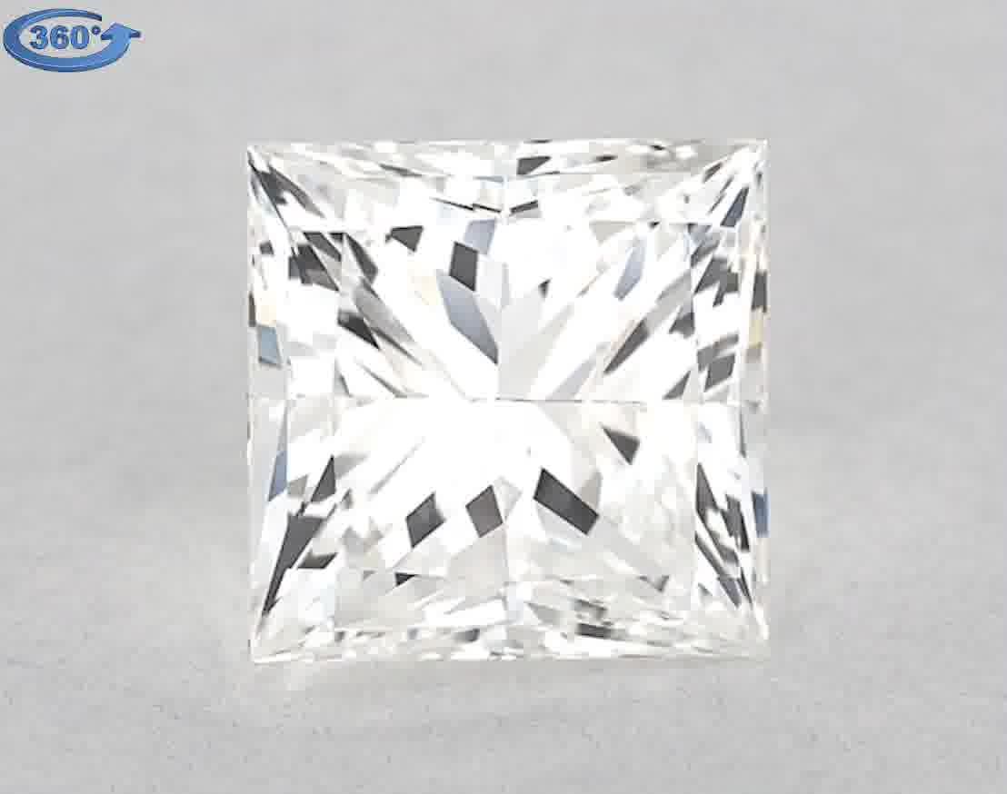 Diamond Natural 1,6Ct H-VVS2 Princess - GIA2195586387 1