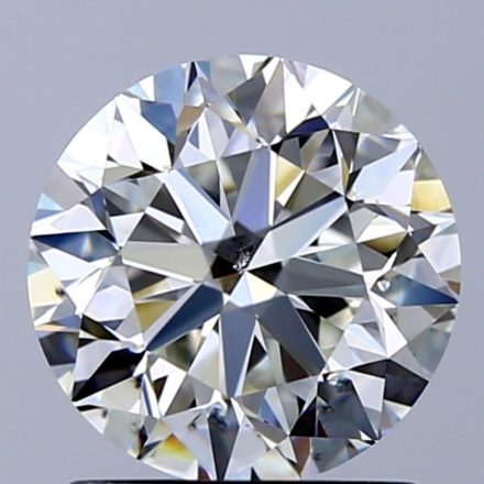 Diamond Natural 1,51Ct H-SI2 Round - GIA6541169492 1
