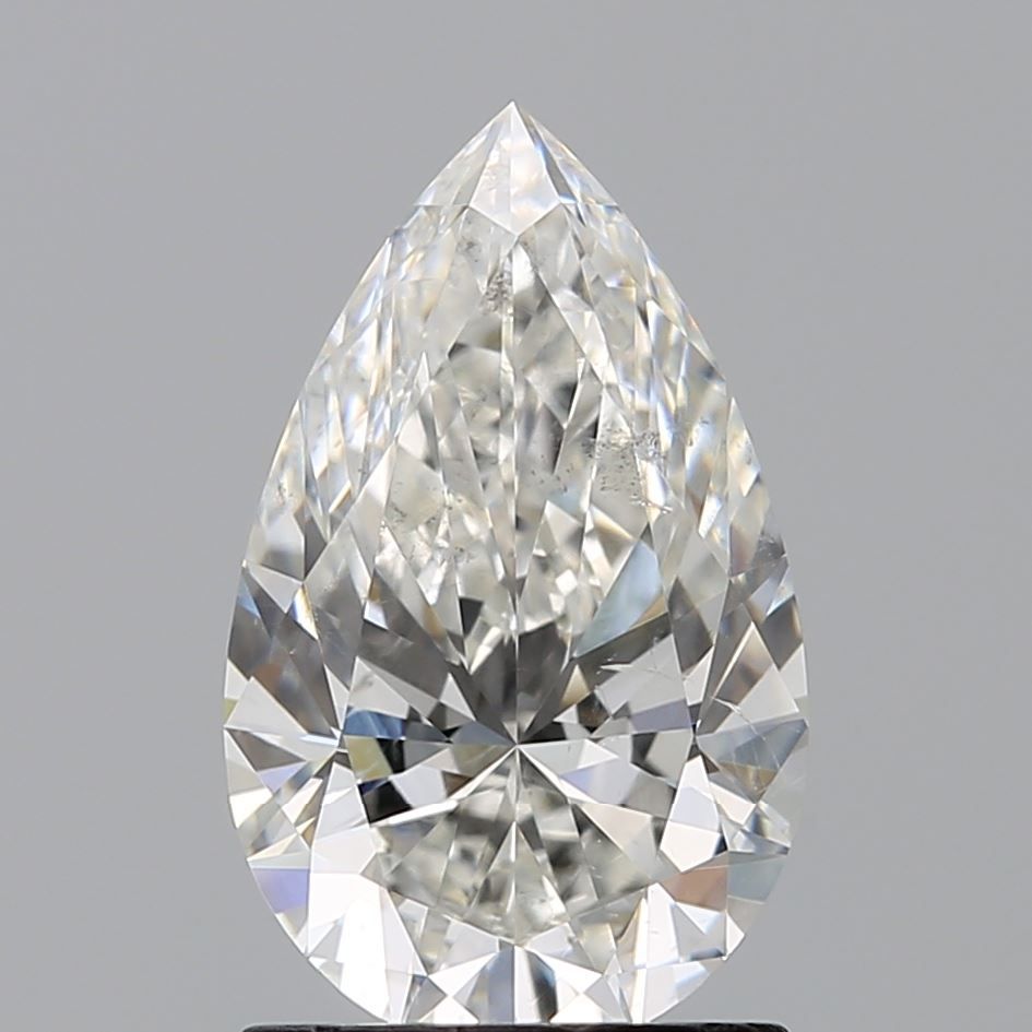 Diamond Natural 1,5Ct H-SI1 Pear - GIA7452452033 1
