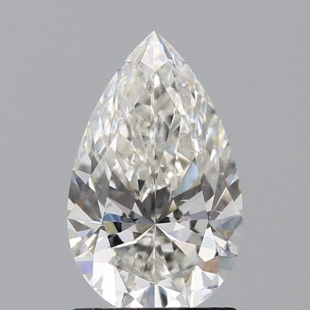Diamond Natural 1,5Ct H-SI1 Pear - GIA7452452033 1