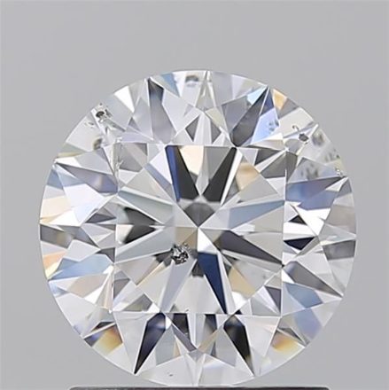Diamond Natural 1,5Ct E-SI2 Round - GIA7558649798 1