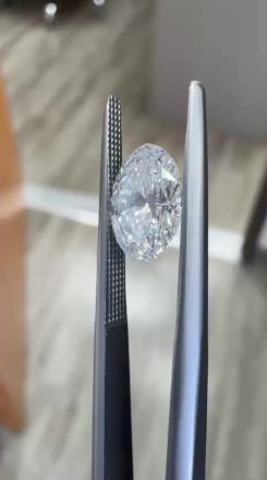 Diamond Natural 1,61Ct F-SI2 Oval - GIA6545355847 1