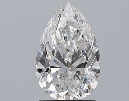 Diamond Natural 1,7Ct D-SI2 Pear - GIA6542865100 1