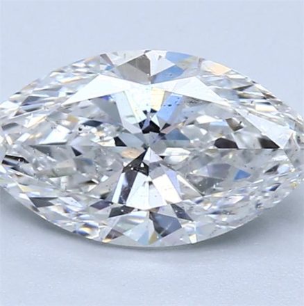Diamond Natural 1,51Ct F-SI2 Marquise - GIA2557560638 1
