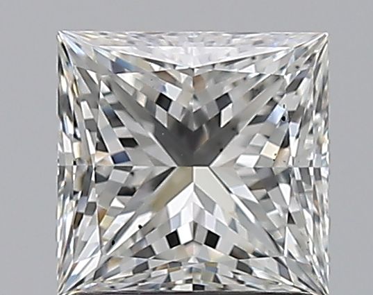 Diamond Natural 1,23Ct G-SI1 Princess - GIA7561154860 1