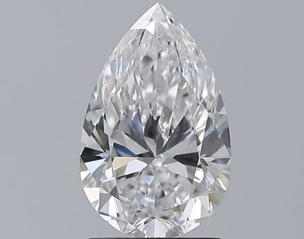 Diamond Natural 1,71Ct D-SI2 Pear - GIA6552452439 1