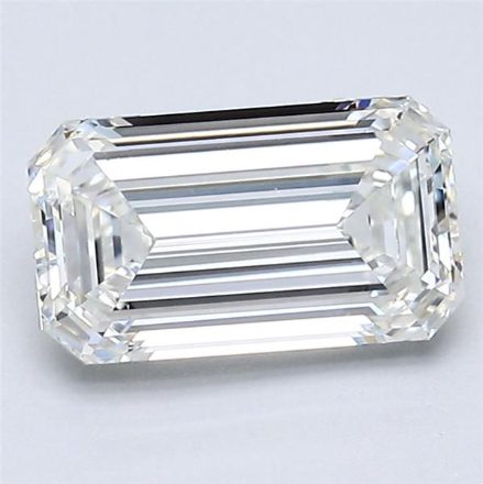 Diamond Natural 1,5Ct H-VS2 Emerald - GIA6432088639 1