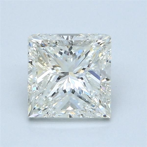 Diamond Natural 1,71Ct I-SI1 Princess - GIA6415461874 1