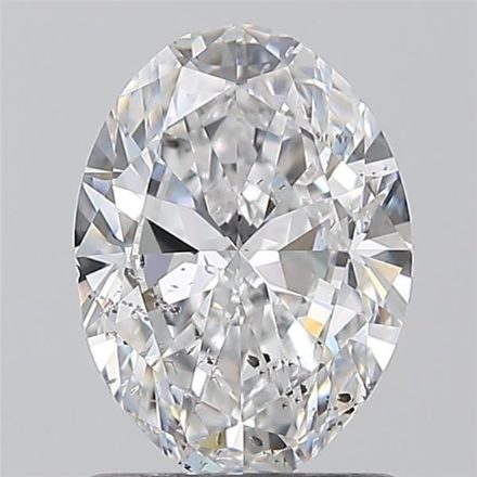 Diamond Natural 1,2Ct D-SI2 Oval - GIA7511726228 1