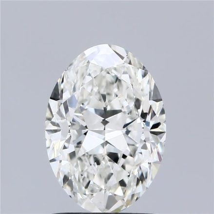 Diamond Natural 1,51Ct H-SI1 Oval - GIA6532549943 1