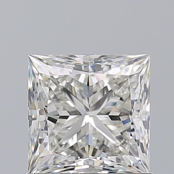 Diamond Natural 1,08Ct I-SI1 Princess - GIA5232985422 1